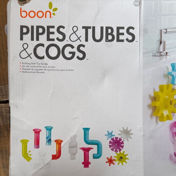 Other - Boon Pipes & Tubes & Cogs Bath Toy Set